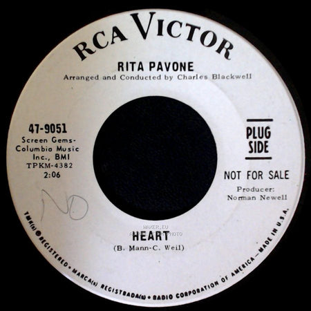 Rita Pavone - Heart / The Man Who Made Music side A