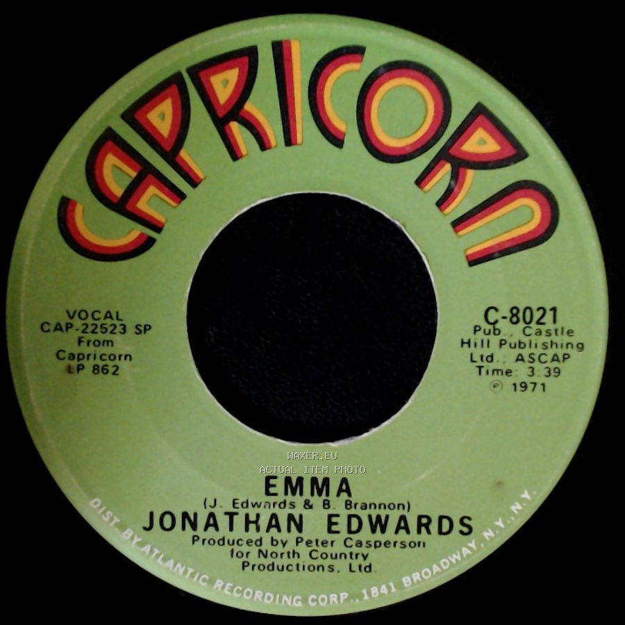 Jonathan Edwards - Sunshine / Emma side B