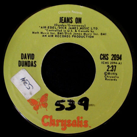 David Dundas - Jeans On / Sleepy Serena side A