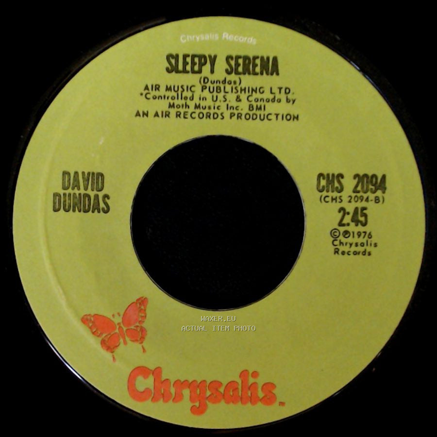 David Dundas - Jeans On / Sleepy Serena side B