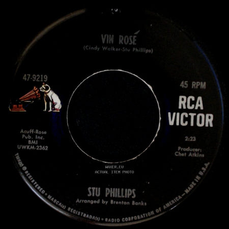 Stu Phillips - I Wish I Had Never Seen Sunshine / Vin Rose side B