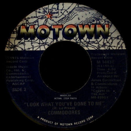 Commodores - Three Times A Lady / Look What You've Done To Me side B
