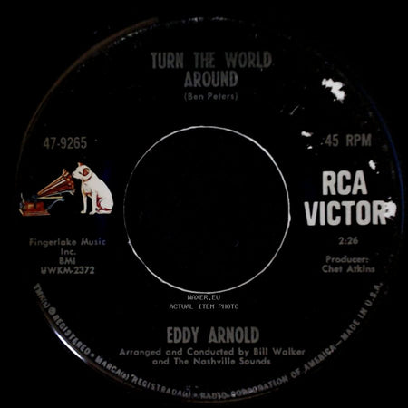 Eddy Arnold - Turn The World Around / The Long Ride Home side A
