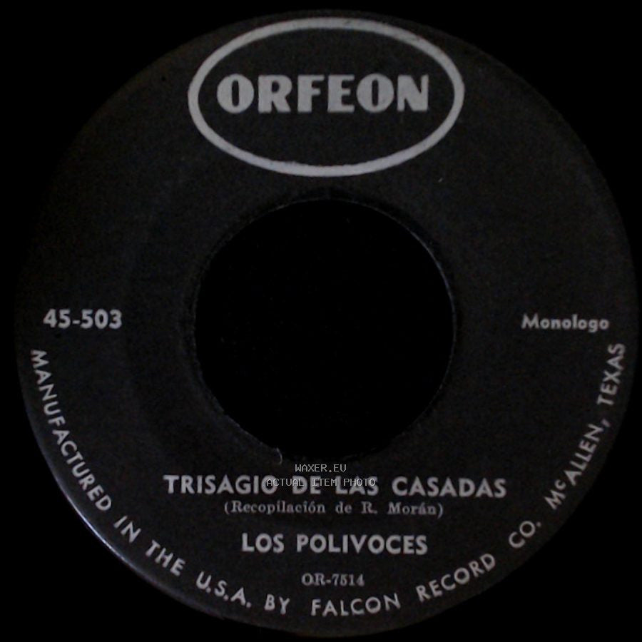 Los Polivoices - Trisagio De Las Casadas / Trisagio De Los Solterones side A