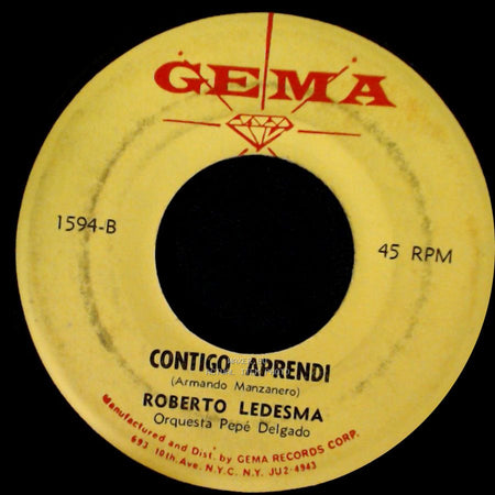 Roberto Ledesma - Parece Que Fue Ayer / Contigo Aprendi side B