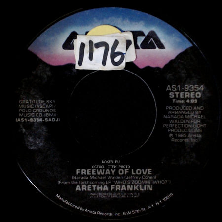 Aretha Franklin - Until You Say You Love Me / Freeway Of Love side B