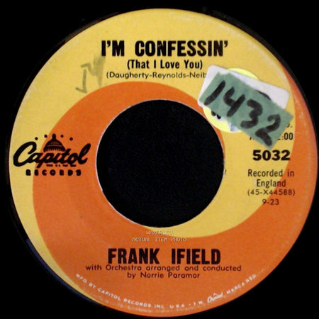 Frank Ifield - Waltzing Matilda / I'm Confessin' (That I Love You) side B