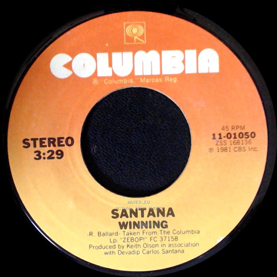 Santana - Winning / Brightest Star side A