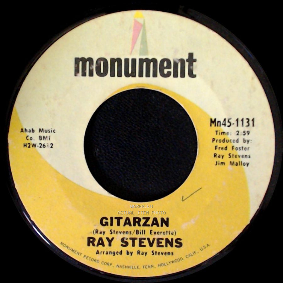 Ray Stevens - Gitarzan / Bagpipes - That's My Bag side A