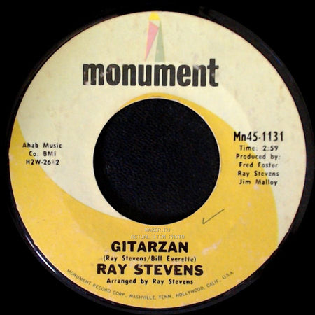 Ray Stevens - Gitarzan / Bagpipes - That's My Bag side A