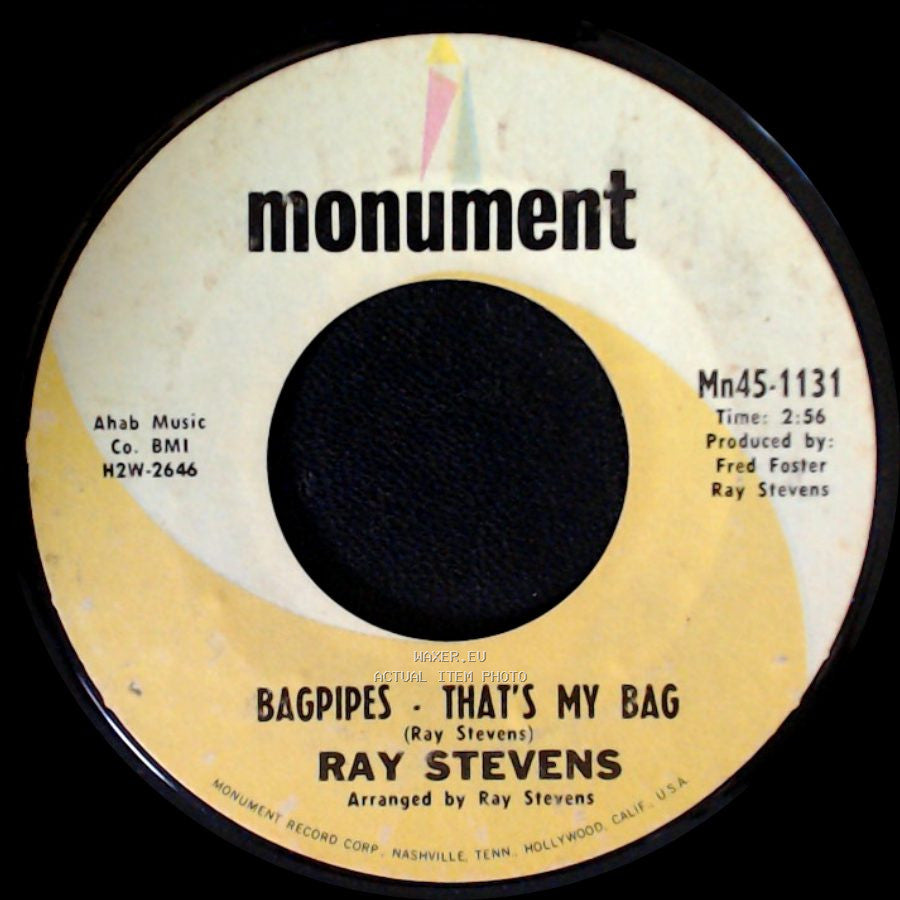 Ray Stevens - Gitarzan / Bagpipes - That's My Bag side B
