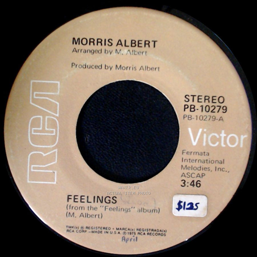 Morris Albert - Feelings / This World Today Is A Mess side A