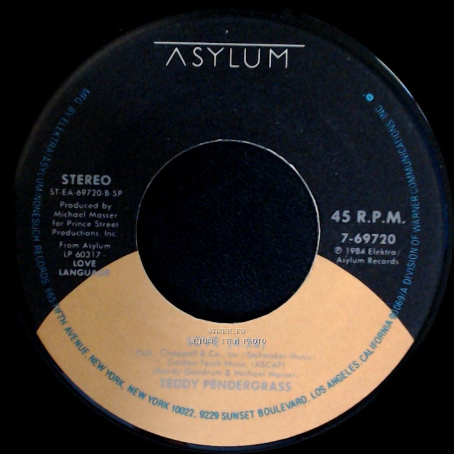 Teddy Pendergrass - Love / Hold Me side A
