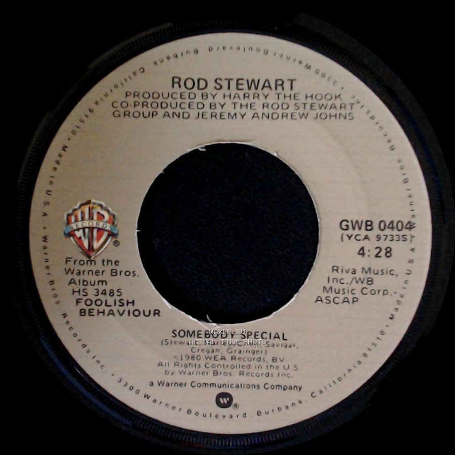 Rod Stewart - Passion / Somebody Special side B