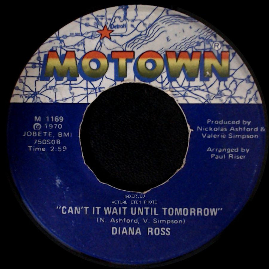 Diana Ross - Can't It Wait Until Tomorrow / Ain't No Mountain High Enough side A