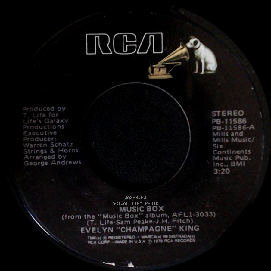 Evelyn "Champagne" King - Music Box / It's Ok side A