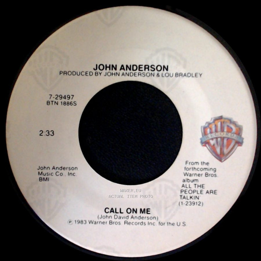 John Anderson - Black Sheep / Call On Me side B