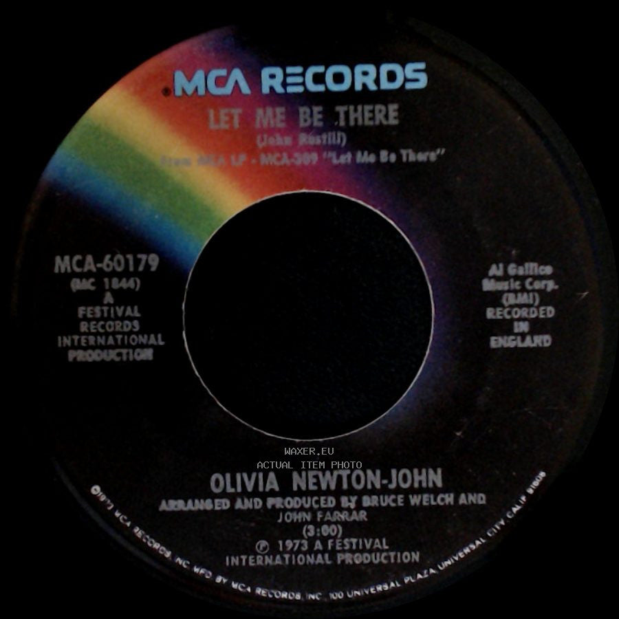 Olivia Newton-John - I Honestly Love You / Let Me Be There side B