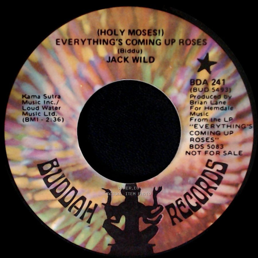 Jack Wild - (Holy Moses!) Everything's Coming Up Roses / Bring Yourself Back To Me side A