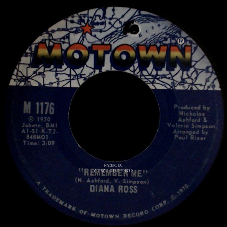 Diana Ross - How About You / "Remember Me" side B