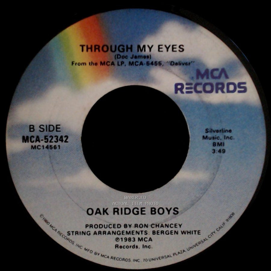 Oak Ridge Boys - I Guess It Never Hurts To Hurt Sometimes / Through My Eyes side B