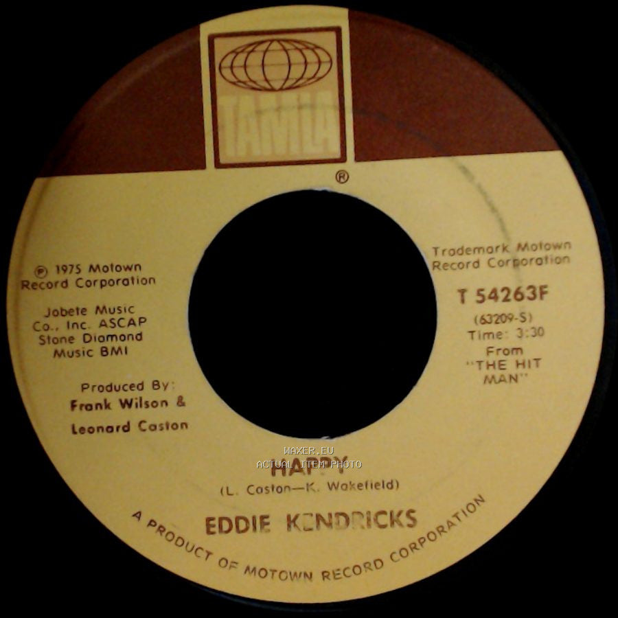 Eddie Kendricks - Happy / Deep And Quiet Love side A