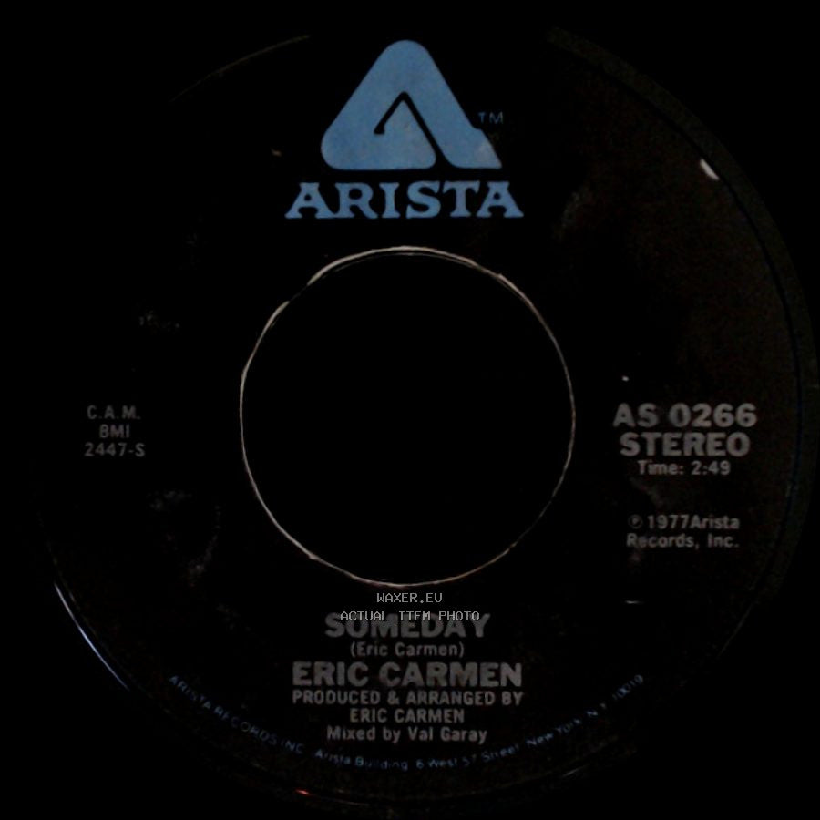 Eric Carmen - Someday / She Did It side A
