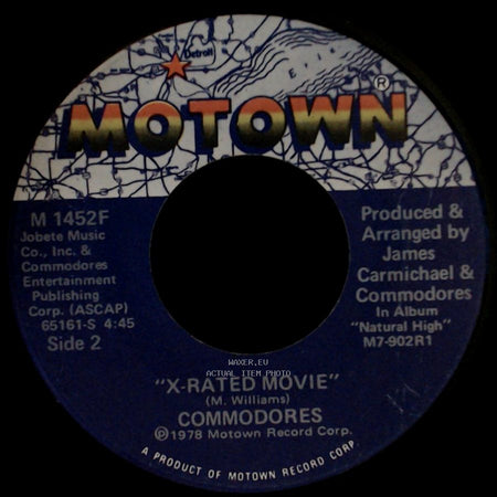 Commodores - Flying High / X-Rated Movie side B