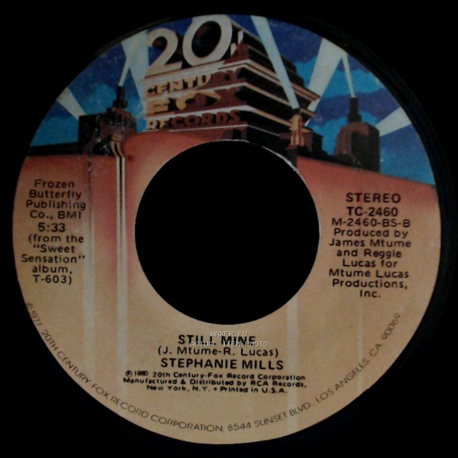 Stephanie Mills - Never Knew Love Like This Before / Still Mine side B