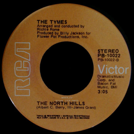 The Tymes - You Little Trustmaker / The North Hills side B