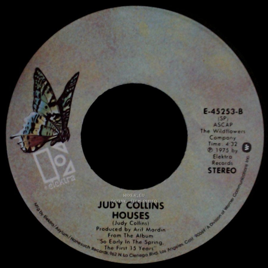 Judy Collins - Houses / Send In The Clowns side A