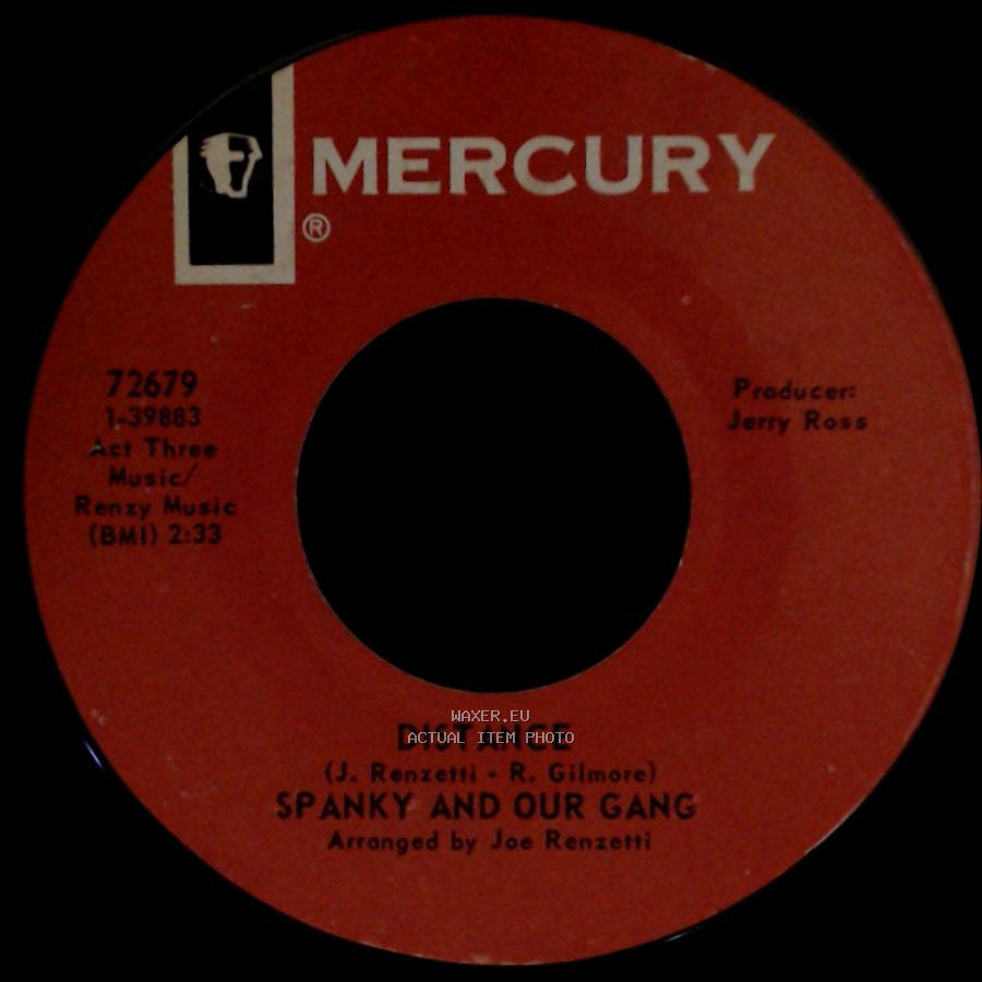 Spanky And Our Gang - Sunday Will Never Be The Same / Distance side B