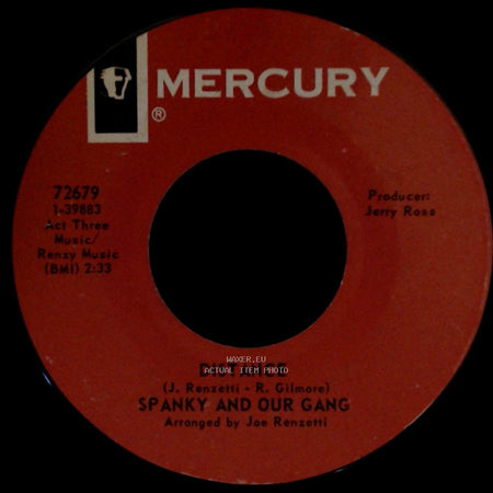 Spanky And Our Gang - Sunday Will Never Be The Same / Distance side B