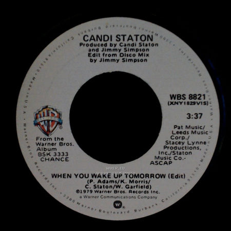 Candi Staton - Rough Times / When You Wake Up Tomorrow (Edit) side B
