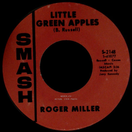 Roger Miller - Little Green Apples / Our Little Love side A