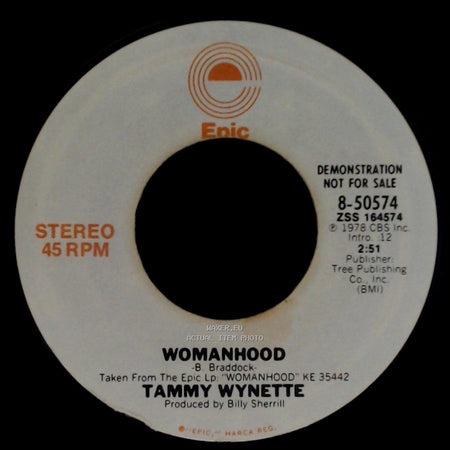 Tammy Wynette - Womanhood / Womanhood side B