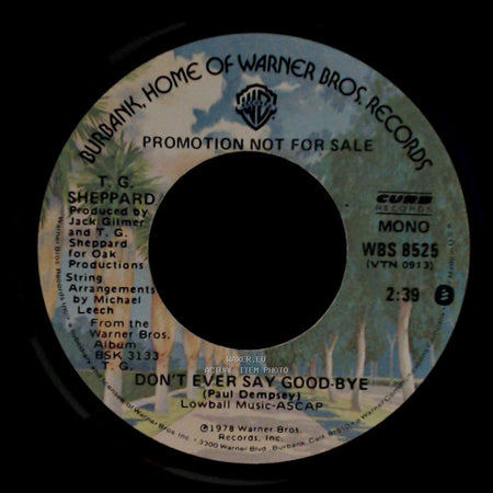 T. G. Sheppard - Don't Ever Say Good-Bye / Don't Ever Say Good-Bye side A
