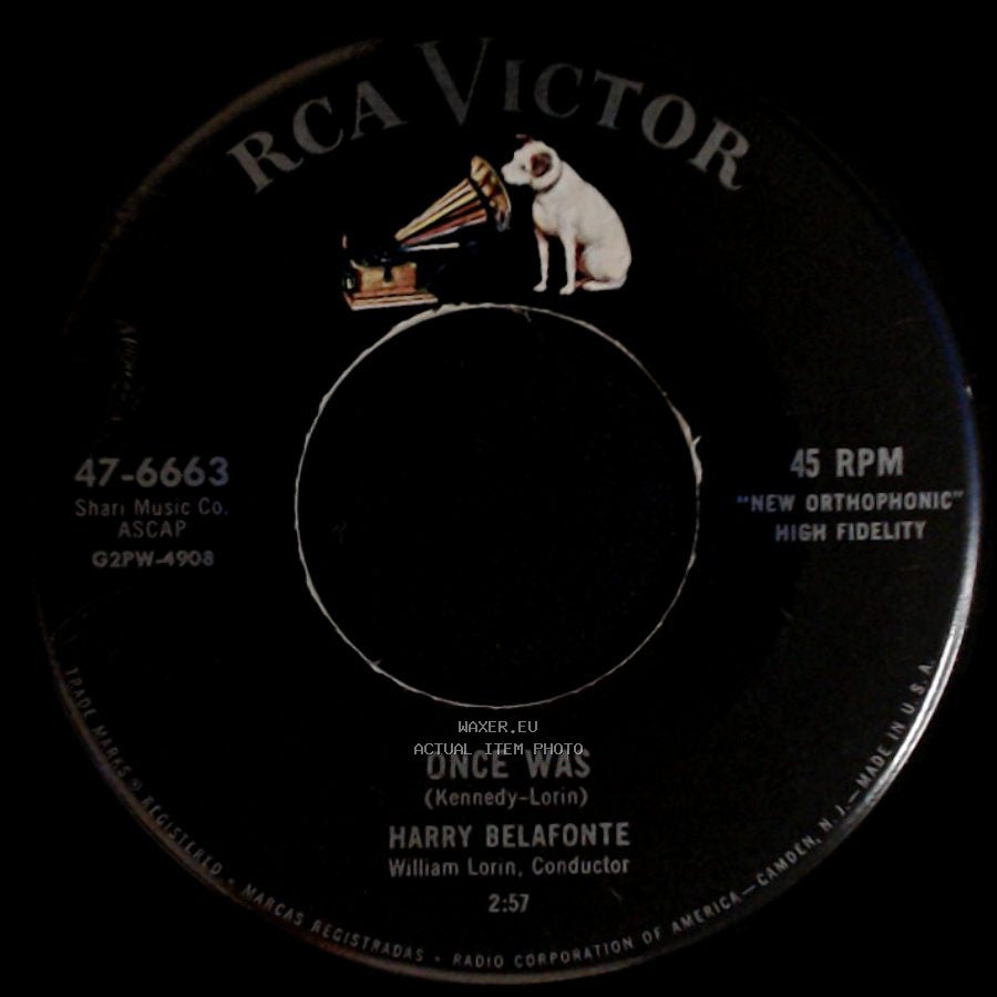 Harry Belafonte - Jamaica Farewell / Once Was side B