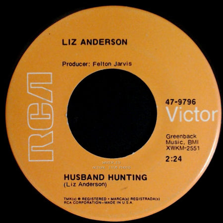 Liz Anderson - Husband Hunting / All You Add Is Love side A