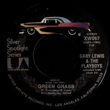 Gary Lewis & The Playboys - Green Grass / She's Just My Style side A