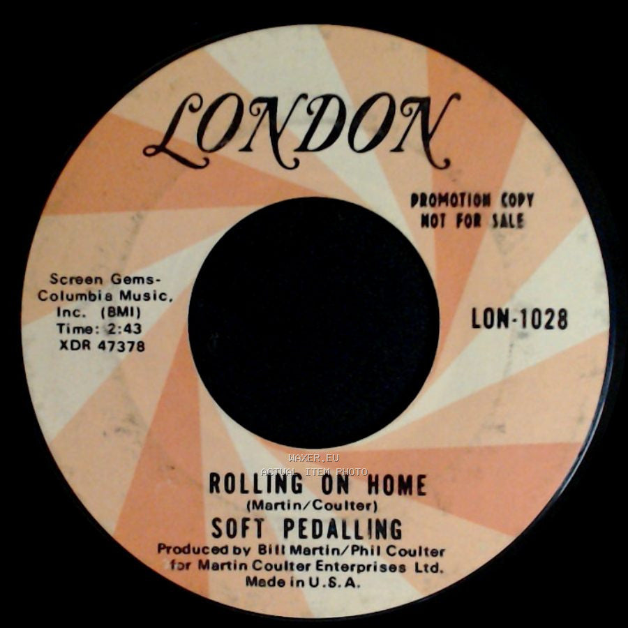 Soft Pedalling - It's So Nice / Rolling On Home / Soft Pedalling side B