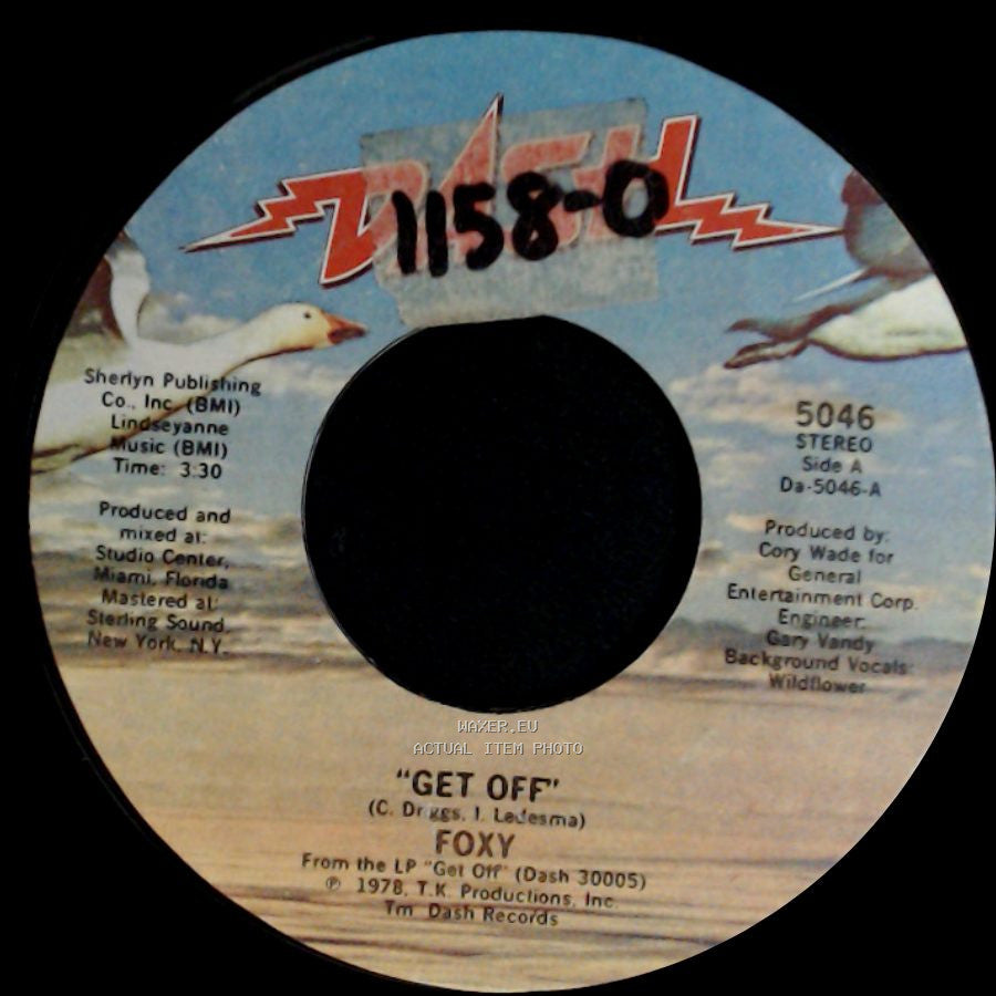 Foxy - Get Off / "You Make Me Hot" side A