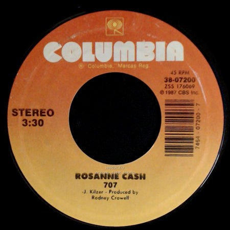 Rosanne Cash - 707 / The Way We Make A Broken Heart side A