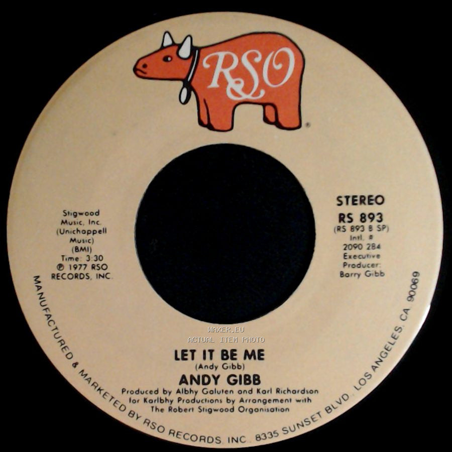 Andy Gibb - Let It Be Me / Shadow Dancing side A