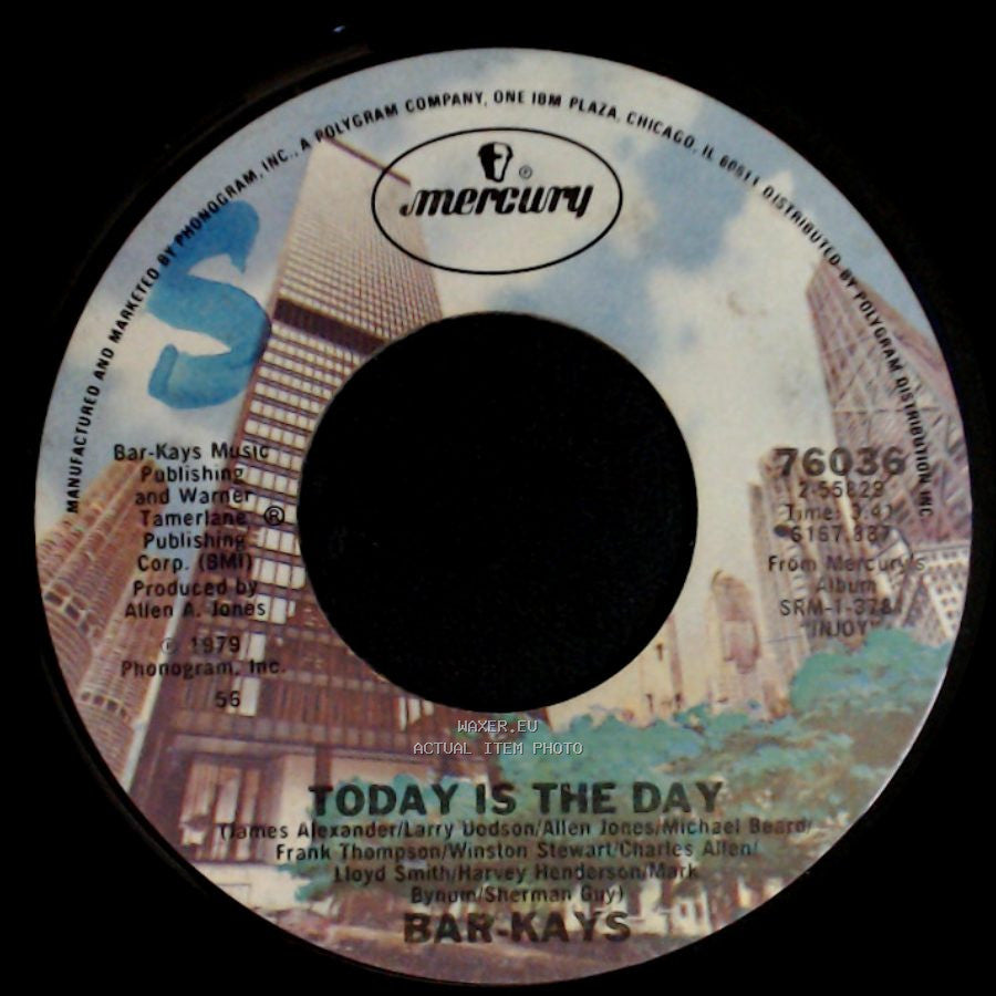 Bar-Kays - Today Is The Day / Loving You Is My Occupation side A