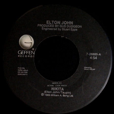 Elton John - Nikita / Restless side A