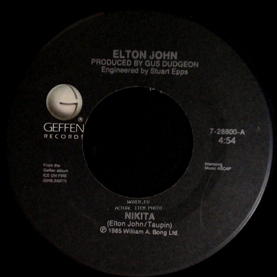 Elton John - Nikita / Restless side A