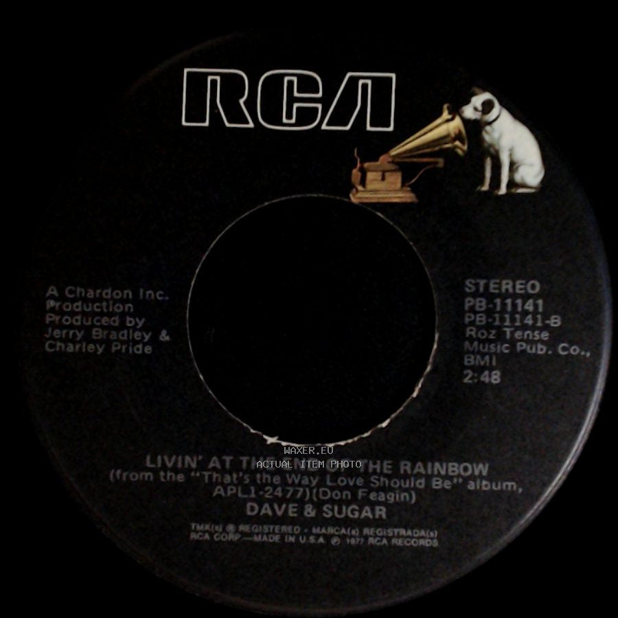 Dave & Sugar - I'm Knee Deep In Loving You / Livin' At The End Of The Rainbow side B