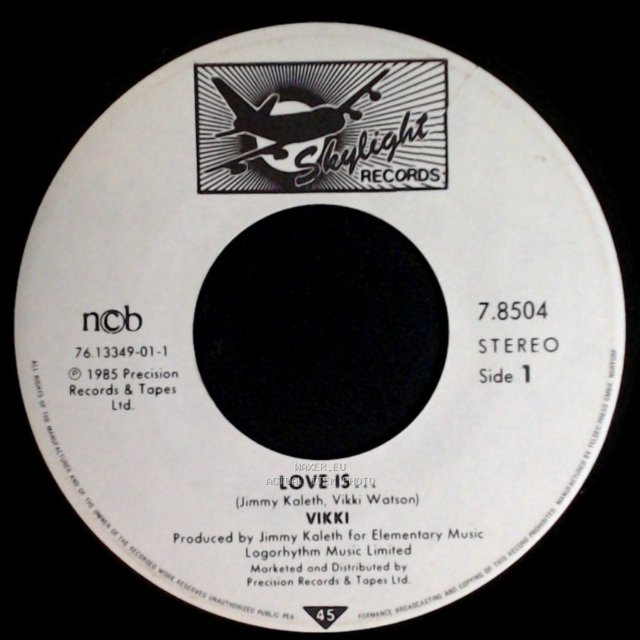 Vikki - Love Is... / Lead Me Through The Darkness side A
