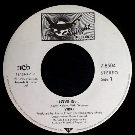 Vikki - Love Is... / Lead Me Through The Darkness side A